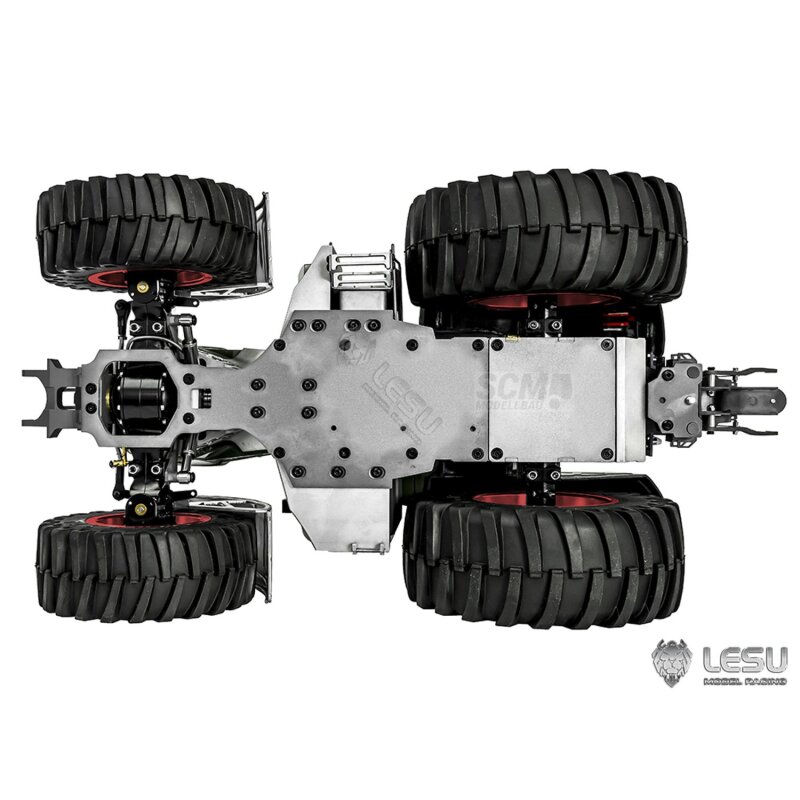 scm-modellbau - Lesu Traktor Chassis Bausatz 4X4 passend für Bruder F,  1.199,90 €