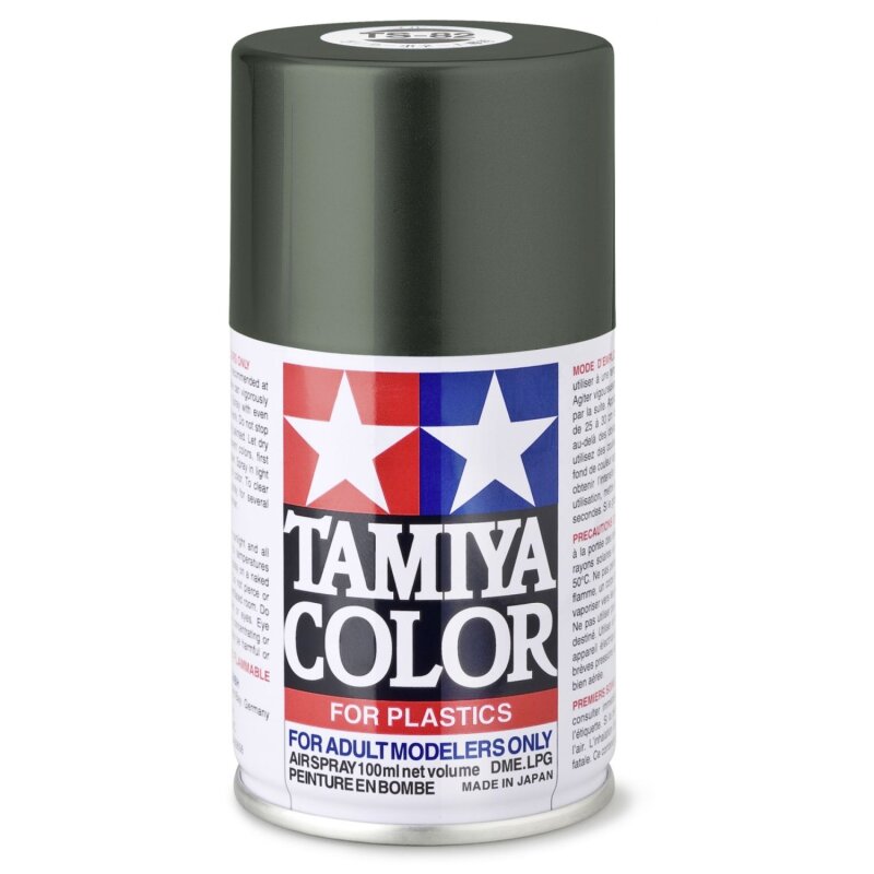 Tamiya LP-65 Gummi-Schwarz matt 10ml Kunstharzfarbe
