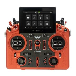 FrSky TANDEM X20 PRO AW FrSky COMBO orange red 2,4Ghz TD-SR18, Remote NFC, Power Screwdriver, Akku, Alu-Koffer