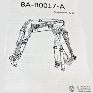 Lesu hydraulischer Verstellausleger für Lesu Ketten Bagger R945