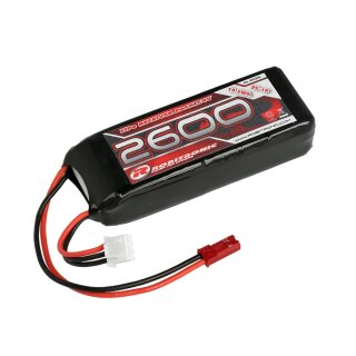 Robitronic LiPo Akku 2600mAh 2S 2/3A Straight Empfängerpack